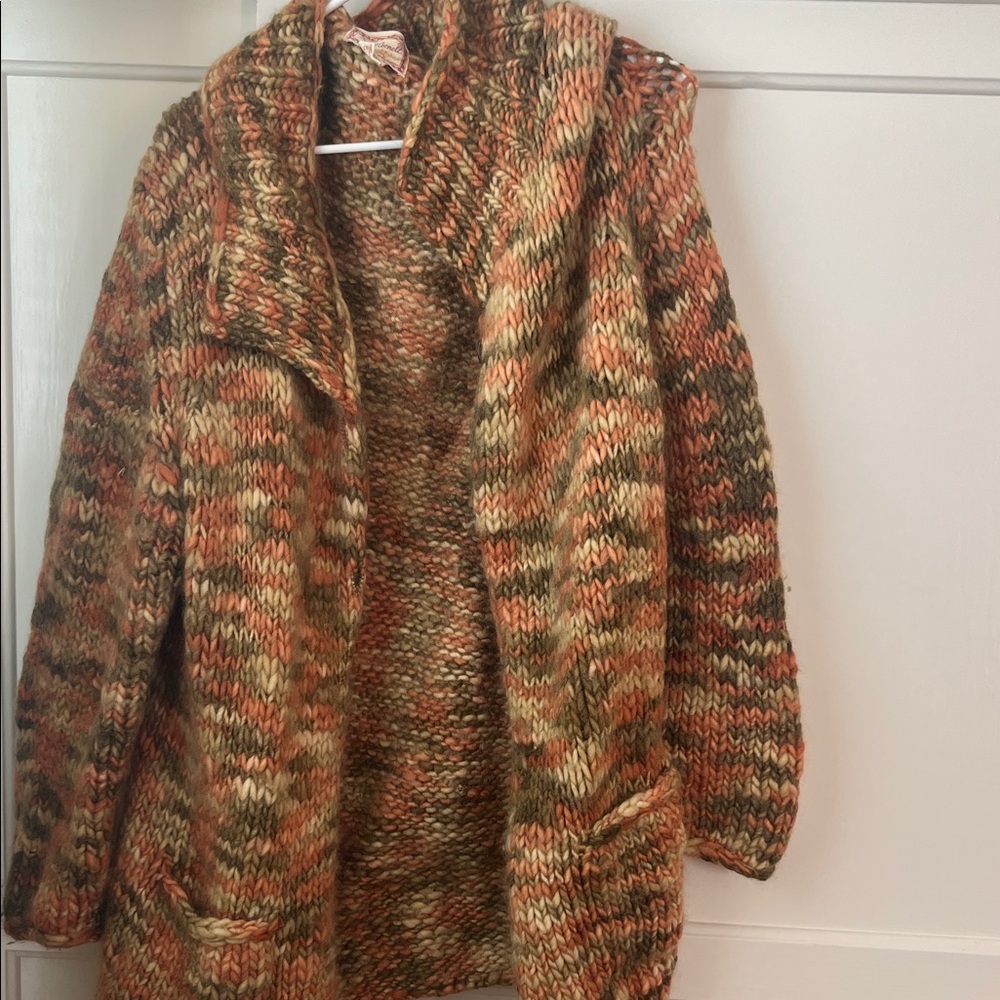 Cozy Multicolor vintage Knit Sweater